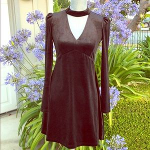 Romeo + Juliet velvet dress